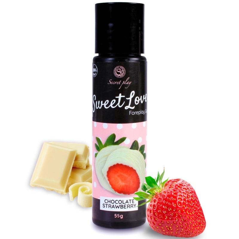 Secretplay Gel Sweet Love Strawberry And White Chocolate 60 Ml - UABDSM