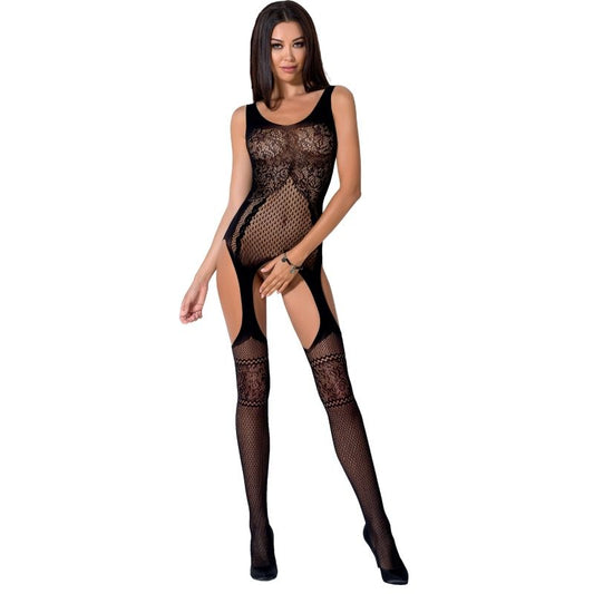 Passion Woman Bs061 Bodystocking Black One Size - UABDSM