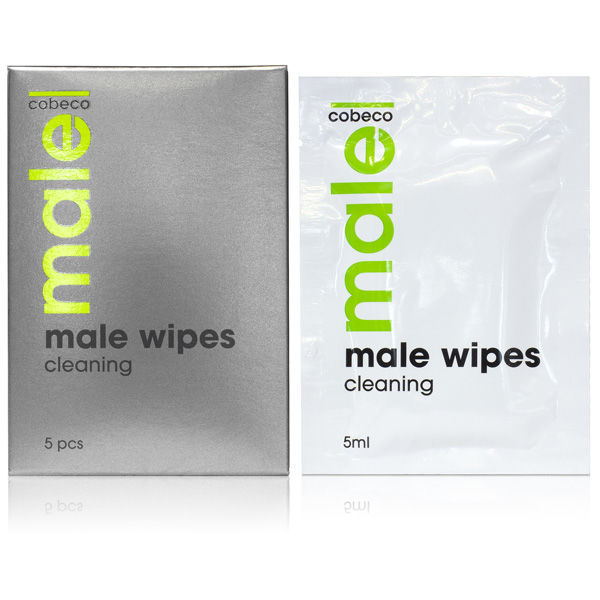 Male Cobeco Wipes Cleaning 5 X 5ml - UABDSM