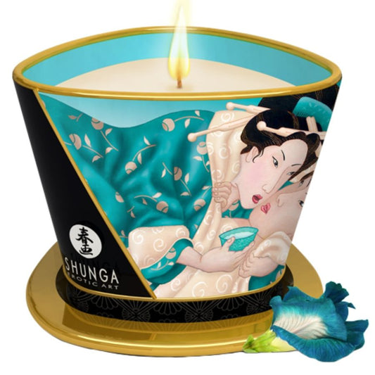 Shunga Massage Candle Island Blossoms 170 Ml Shunga Massage Candle Island Blossoms 170 Ml - UABDSM
