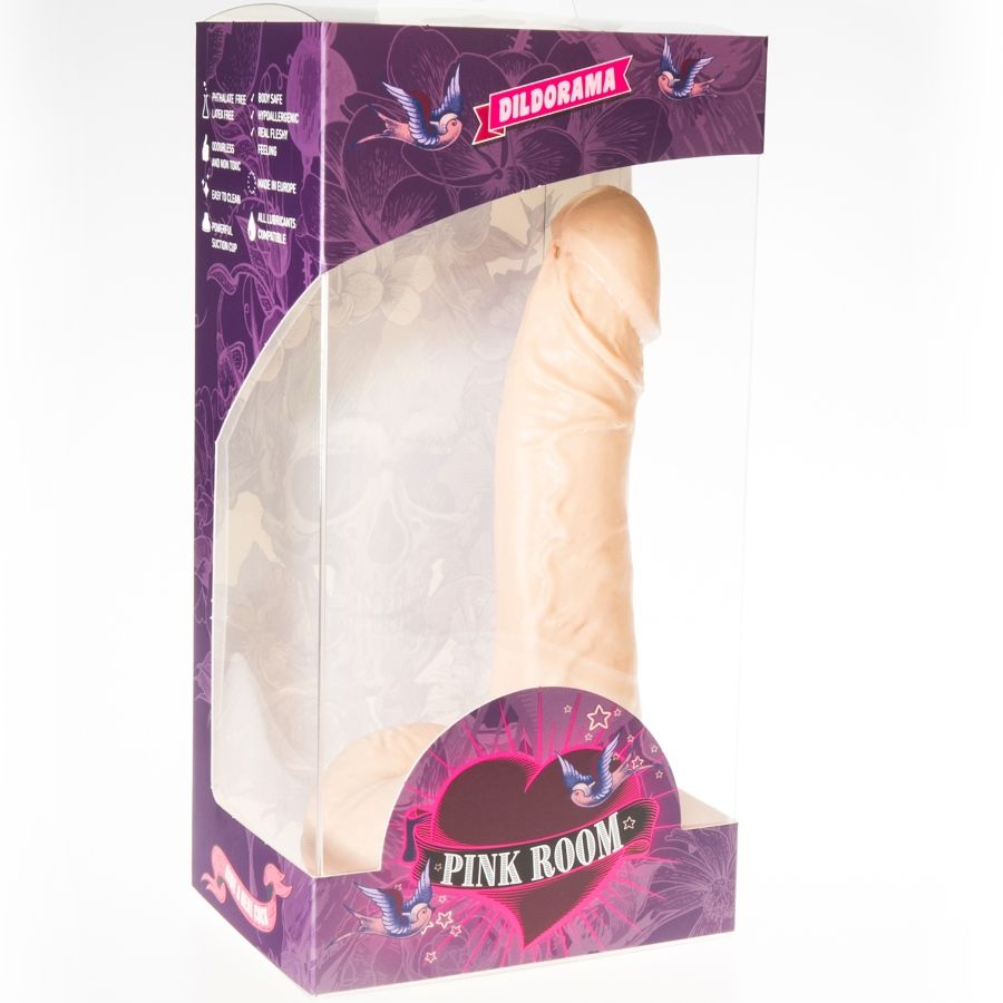 Pink Room Eban Realistic Dildo Flesh 19 Cm - UABDSM