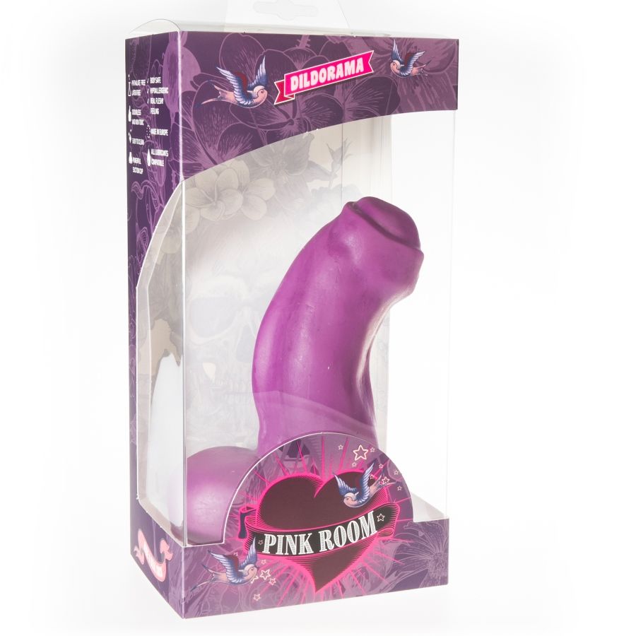Pink Room Nestor Realistic Dildo Purple 16.5 Cm - UABDSM