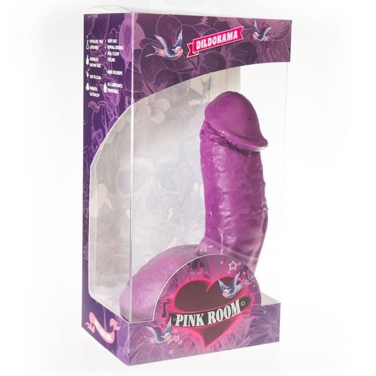 Pink Room Elian Realistic Dildo Purple 17.5 Cm - UABDSM