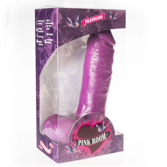 Pink Room Anton Realistic Dildo Purple 21.5 Cm - UABDSM