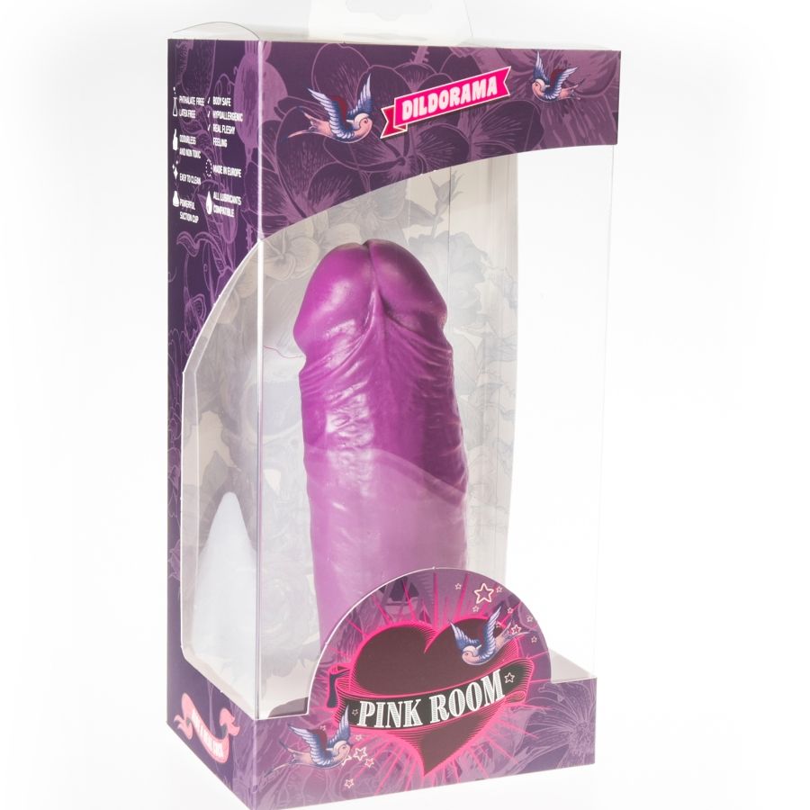 Pink Room Dael Realistic Dildo Purple 18.5 Cm - UABDSM