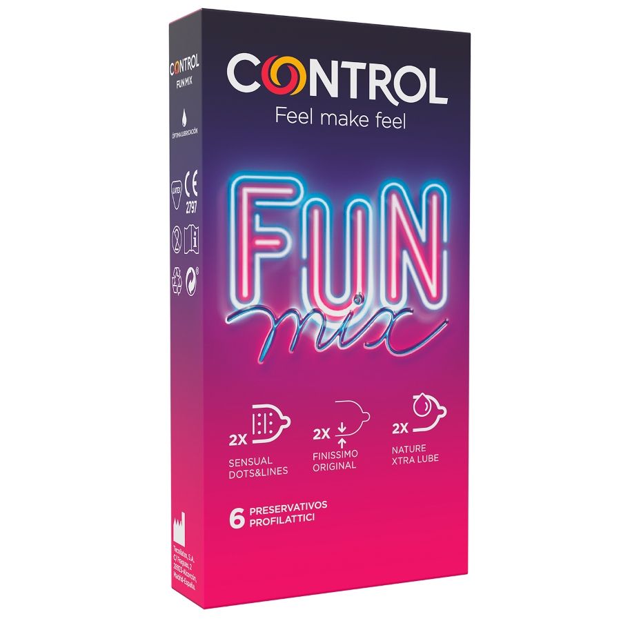 Control Feel Fun Mix 6 Uds - UABDSM