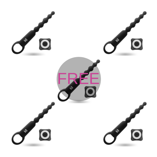 Moressa Ronie Remote Control Anal Pleasure Black 4+1 Free Moressa Ronie Remote Control Anal Pleasure Black 4+1 Free - UABDSM