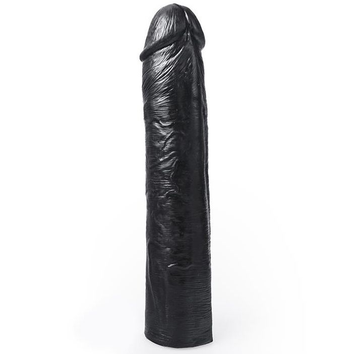 Hung System Realistic Dong Black Benny 25.5cm - UABDSM