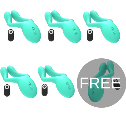 Happy Loky Funny Frog Multi Vibrator Remote Control 5+1 Free Happy Loky Funny Frog Multi Vibrator Remote Control 5+1 Free - UABDSM