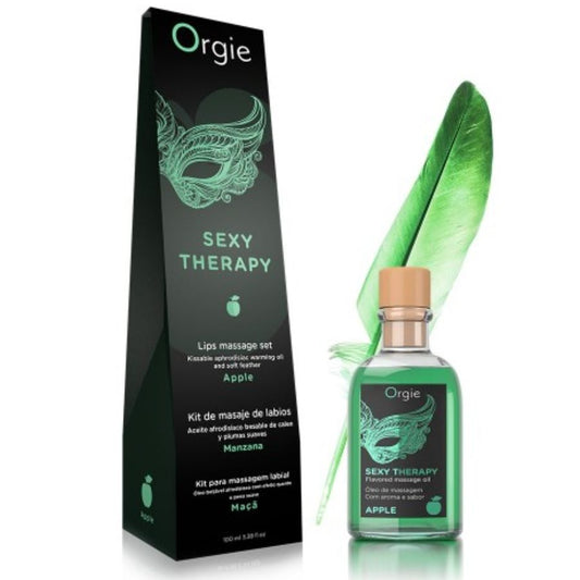 Orgie Lips Massage Kit Apple - UABDSM