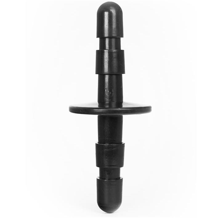 Hung Double System Anal Plug Black - UABDSM