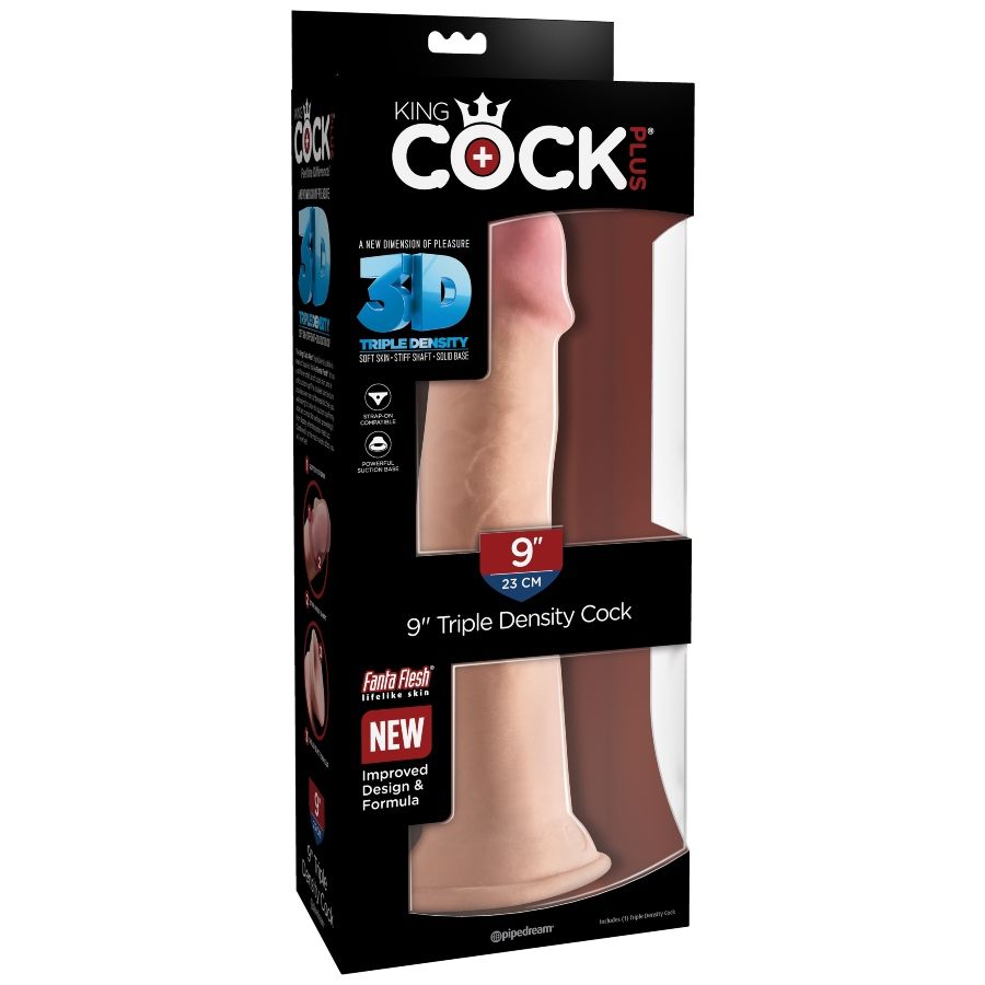 Kingcock Triple Density Cock 23 Cm - UABDSM