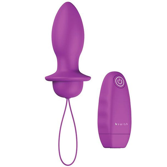 B Swish - Bfilled Classic Vibrating Plug Orchid B Swish - Bfilled Classic Vibrating Plug Orchid - UABDSM