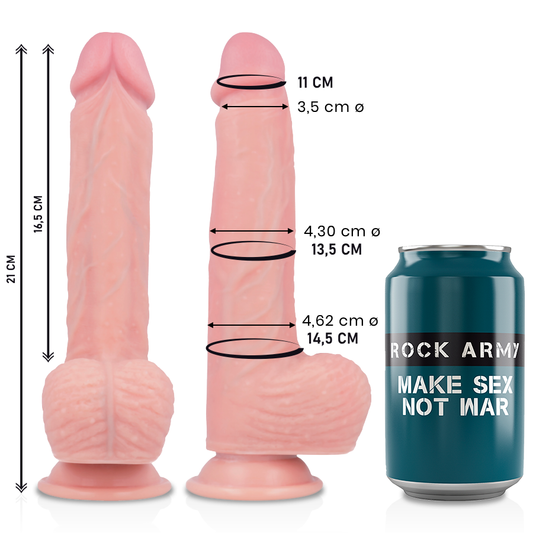 Rockarmy Liquid Silicone Premium Spitfire Realistic 21cm Rockarmy Liquid Silicone Premium Spitfire Realistic 21cm - UABDSM
