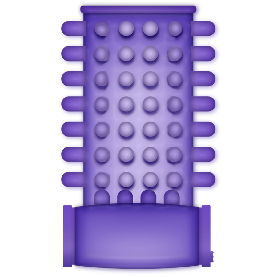 Casual Ring Vibrating Sleeve Purple - UABDSM