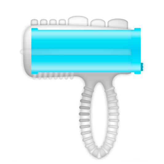 Casual Ring Tongue Vibrating Blue Casual Ring Tongue Vibrating Blue - UABDSM