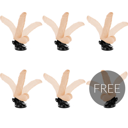 Basecock Realistic Bendable Remote Control Flesh 21 Cm 5+1 Free Basecock Realistic Bendable Remote Control Flesh 21 Cm 5+1 Free - UABDSM