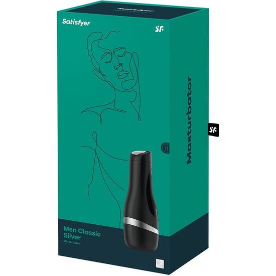 Satisfyer Men Classic Silver - UABDSM