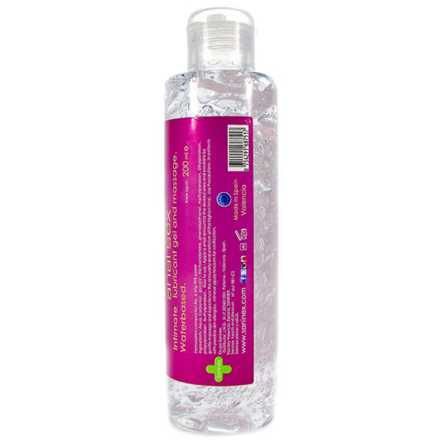 Saninex Anal Water Based Lubricant 200 Ml - UABDSM