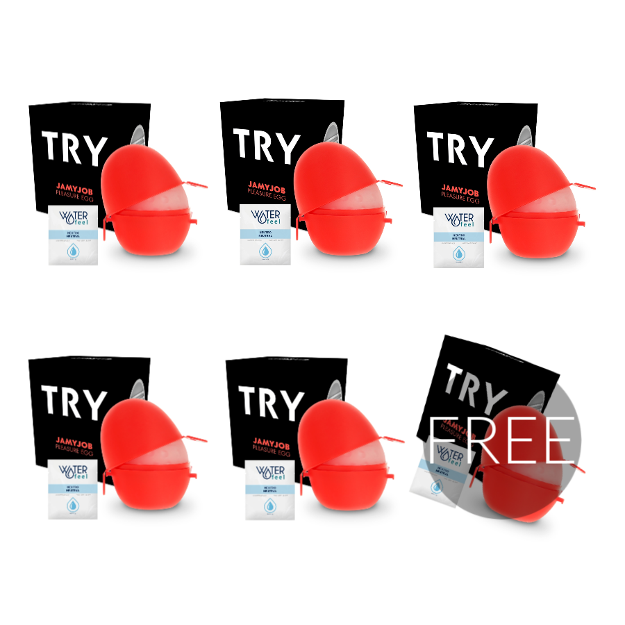 Jamyjob Egg Masturbator Black Version Discrett 5+1 Free - UABDSM