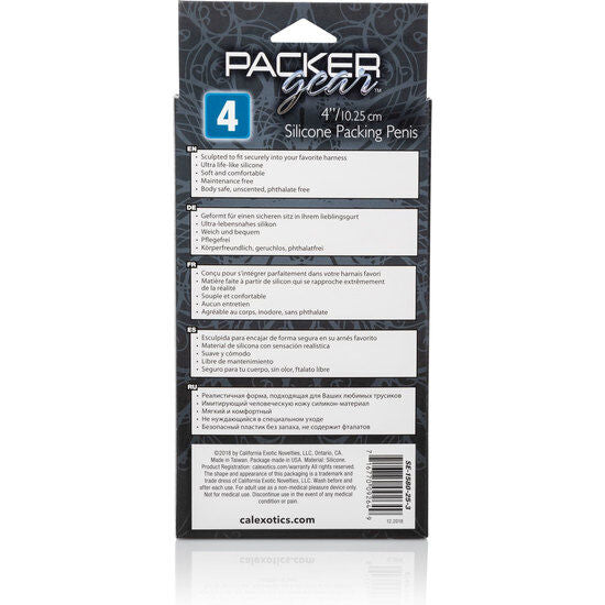 Calex Silicone Packing Penis 10.25cm Caramel - UABDSM