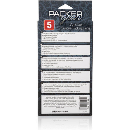 Calex Silicone Packing Penis 12.75cm Caramel - UABDSM