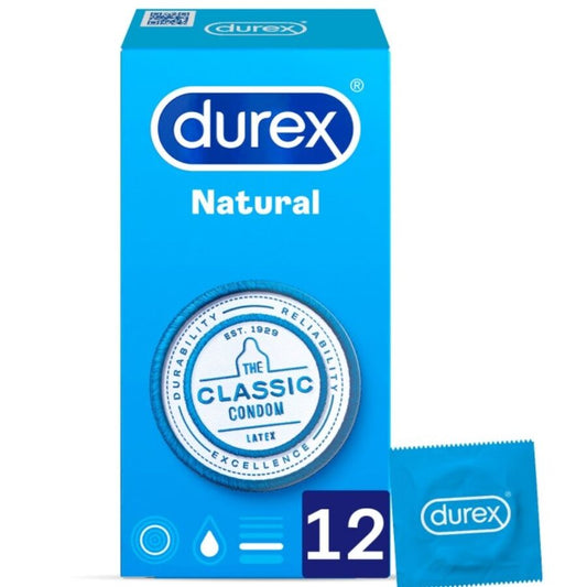 Durex Natural Plus 12 Units Durex Natural Plus 12 Units - UABDSM