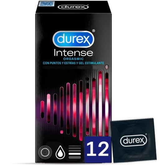 Durex Intense Orgasmic 12 Uds Durex Intense Orgasmic 12 Uds - UABDSM