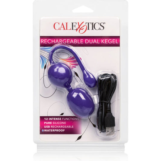 Calex Rechargeable Dual Kegel Purple - UABDSM