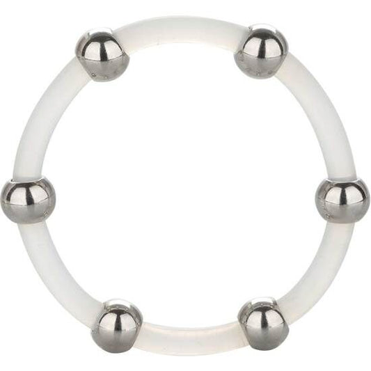 Calex Steel Beaded Silicone Ring Xl Calex Steel Beaded Silicone Ring Xl - UABDSM