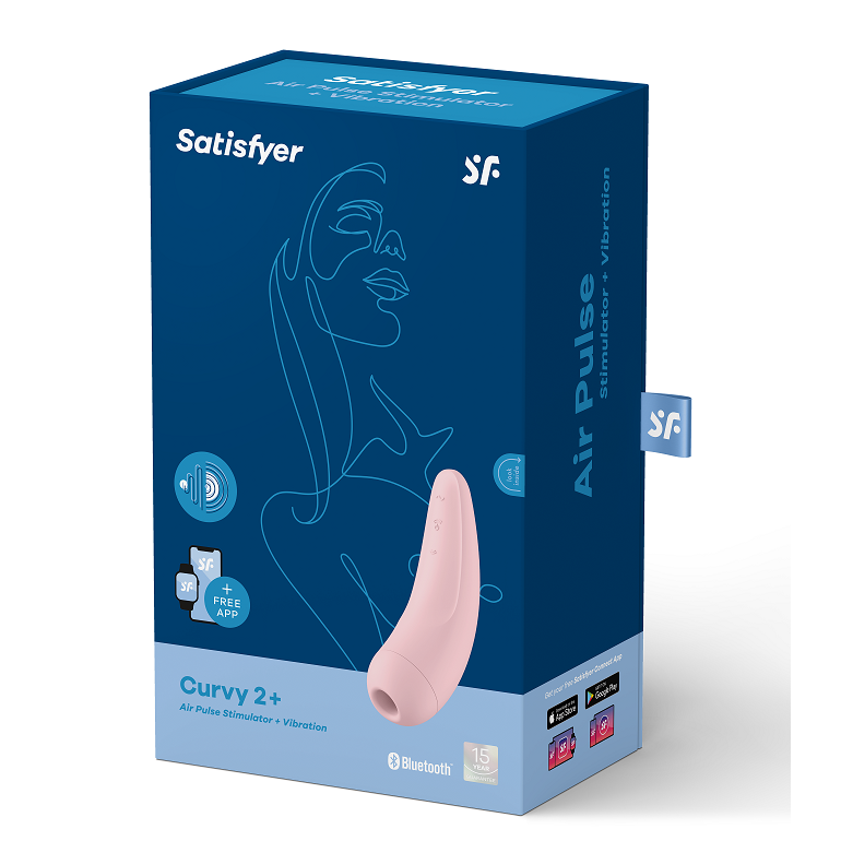 Satisfyer Curvy 2+ Pink - UABDSM