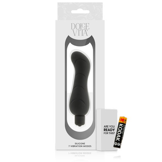 Dolce Vita G-spot Black Silicone - UABDSM