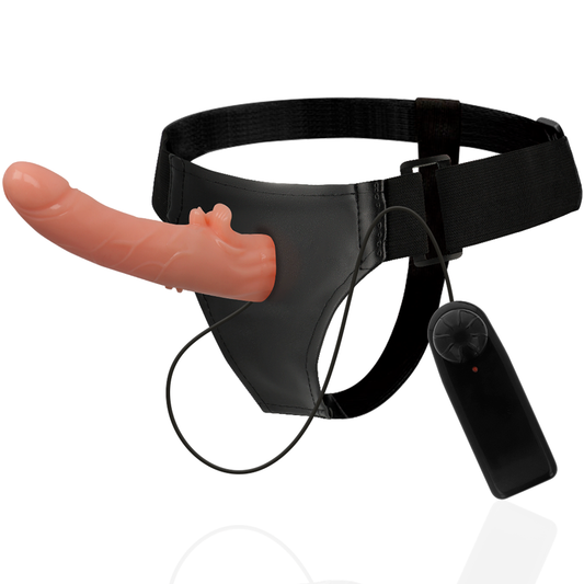 Harness Attraction Hector Vibrator Flesh 20 X 3.5cm - UABDSM