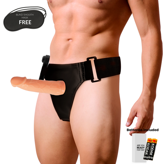 Harness Attraction Willian Strap-on Hollow Extender Vibrator 17 X 4.5 Cm Harness Attraction Willian Strap-on Hollow Extender Vibrator 17 X 4.5 Cm - UABDSM