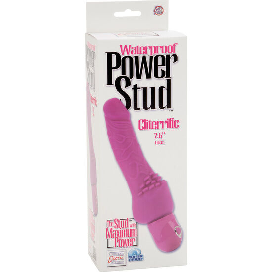 Calex Power Stud Cliterrific Pink Vibrator - UABDSM