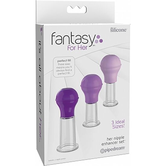 Fantasy For Her Her Nipple Enhancer Set - UABDSM