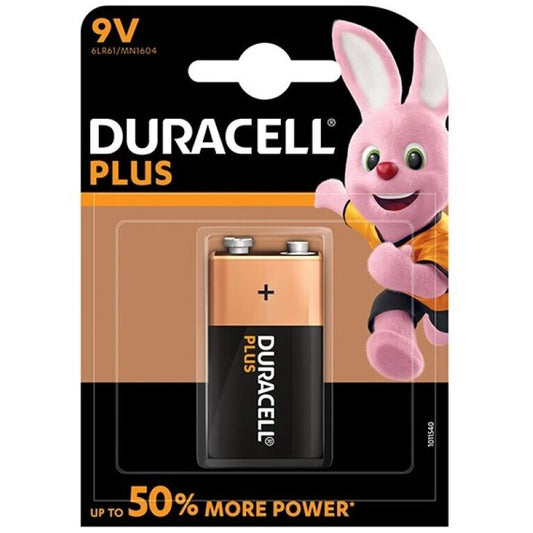 Duracell Plus Power Battery 9v Lr61 1unit Duracell Plus Power Battery 9v Lr61 1unit - UABDSM