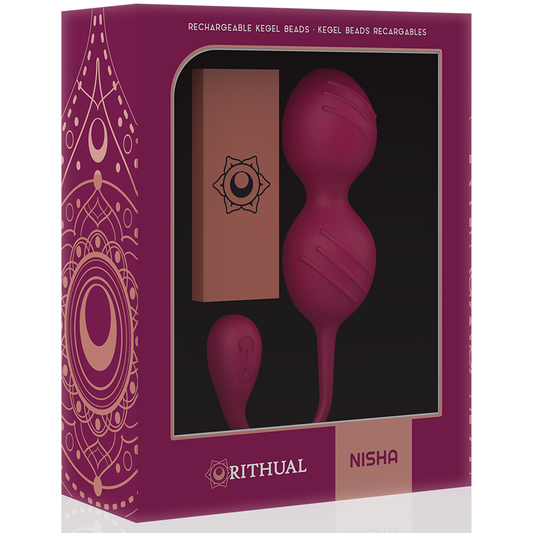 Rithual Nisha Rechargeable Kegel Balls Orquidea - UABDSM