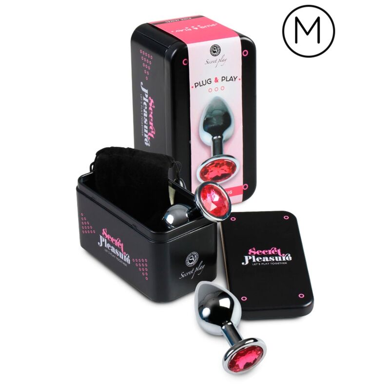 Secretplay Plug Anal Fuchsia 8cm - UABDSM