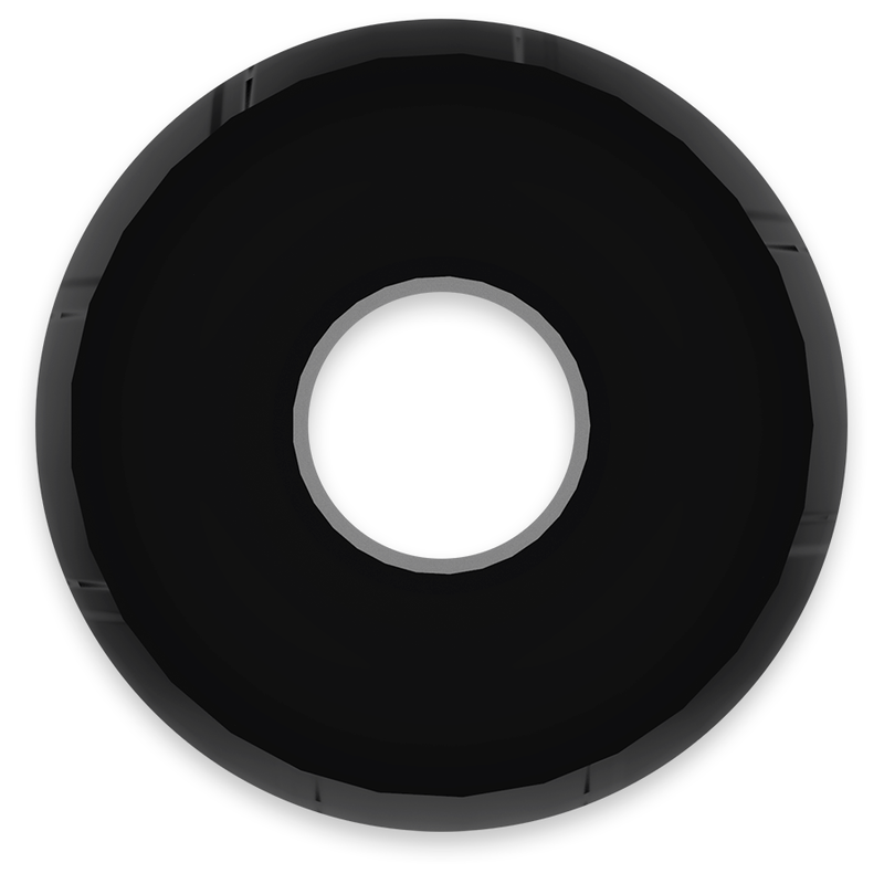 Powering Super Flexible Resistant Ring 5cm Pr11 Black - UABDSM