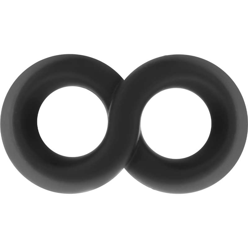 Powering Super Flexible Resistant Ring Pr12 Double Black - UABDSM