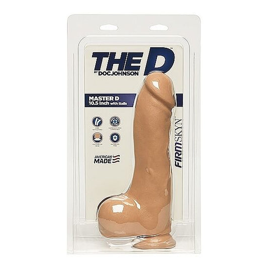 Doc Johson Master D 10.5 Inch Firmskyn Skin - UABDSM