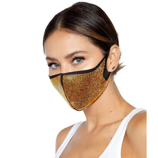 Leg Avenue Alexi Rhinest Face Mask - UABDSM