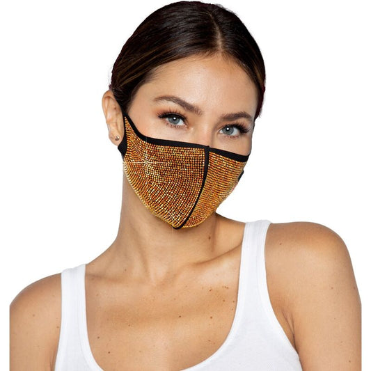 Leg Avenue Alexi Rhinest Face Mask Leg Avenue Alexi Rhinest Face Mask - UABDSM