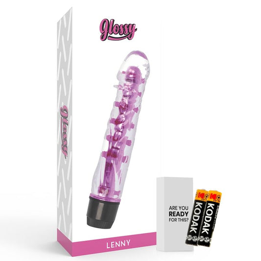 Glossy Lenny Vibrator Pink Glossy Lenny Vibrator Pink - UABDSM