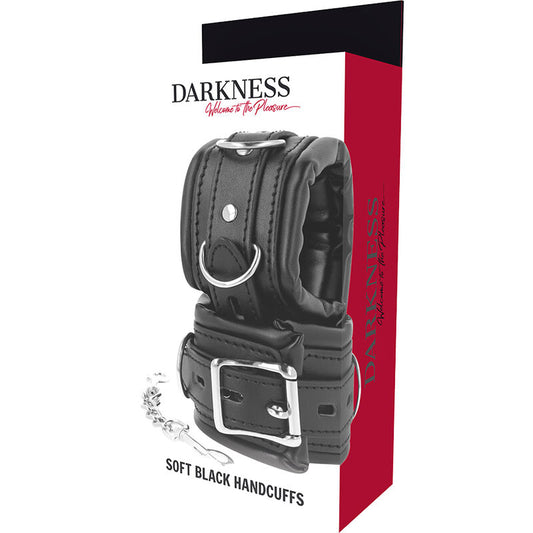 Darkness Handcuffs Wrist Cuffs Black - UABDSM