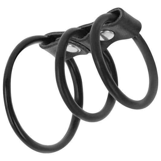 Darkness Flexible Cock Rings Set Of 3 Darkness Flexible Cock Rings Set Of 3 - UABDSM
