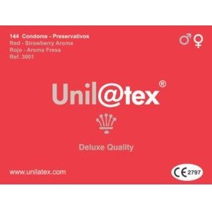 Unilatex Red / Strawberry Preservatives 144 Units Unilatex Red / Strawberry Preservatives 144 Units - UABDSM
