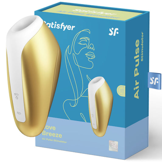 Satisfyer Love Breeze Succionador Yellow Gold Satisfyer Love Breeze Succionador Yellow Gold - UABDSM