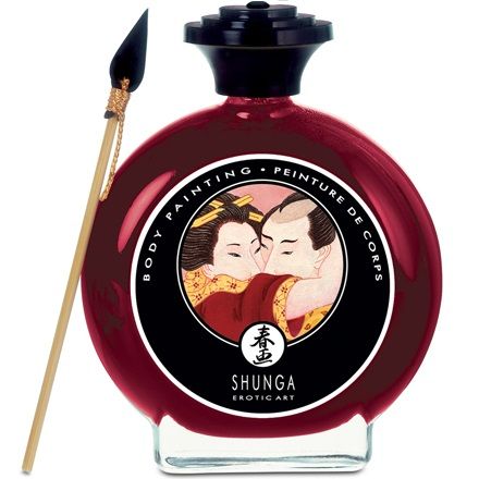 Shunga Body Painting Strawberries And Champagne - UABDSM